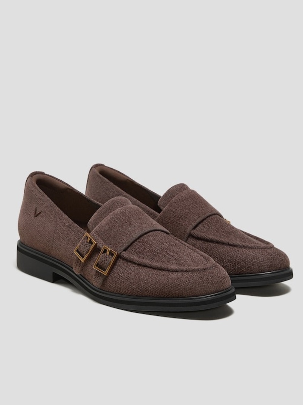 Round-Toe Velvet Penny Loafers (Luciana) - Picture 2 of 7